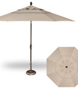 11' Collar Tilt Umbrella