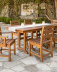 Lakeside 7-Piece Farmhouse Dining Set