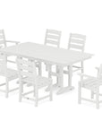 Lakeside 7-Piece Farmhouse Dining Set