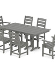 Lakeside 7-Piece Farmhouse Dining Set