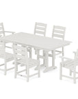 Lakeside 7-Piece Farmhouse Dining Set