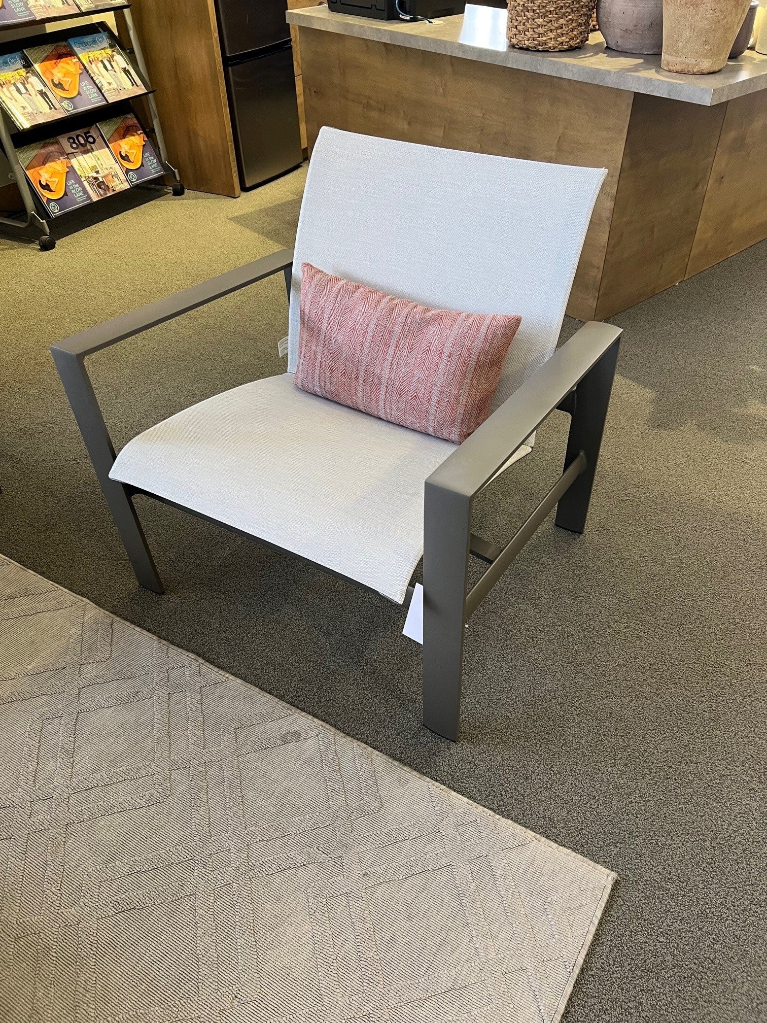 Parkway Sling Motion Lounge Chair Pacific Patio Furniture