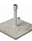 88 lb EZ Lock Galvanized Plate Rolling Umbrella Base