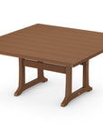 Farmhouse Trestle 59" Dining Table