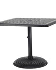 Grand Terrace Square Pedestal Table