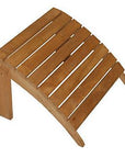 Teak Adirondack Footstool