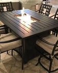 Sherwood 47x64" Counter Height Fire Bar