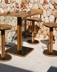 Titan High Dining Swivel Chair