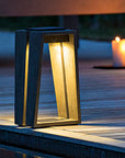 Skaal Solar Teak Lantern