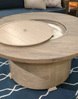 Erie Driftwood Round Fire Pit