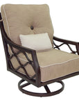 Villa Bianca High Back Lounge Swiveling Rocker