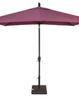 Treasure Garden 8x10' Auto Tilt Rectangle Market Umbrella