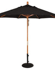 Treasure Garden 9ft Quad Pully Lift Market Umbrella