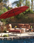 13' AKZ Plus Octagon Cantilever Umbrella