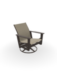 Wexler Sling Swivel Chat Chair