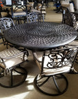 Bella Swivel Rocker Dining Chair