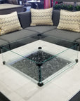 Crystal Ice Reflective Fire Glass