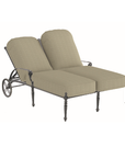 Grand Terrace Cushion Double Chaise Lounge