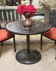 Grand Terrace Round Pedestal Table