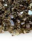 Bronze Reflective Fire Glass