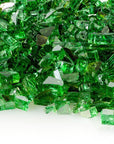 Emerald Reflective Fire Glass