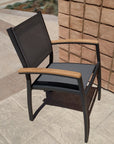 Compass Sling Stacking Chair