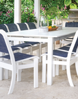 Leeward Armless Stacking Dining Chair