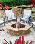 Wexler Sling Swivel Chat Chair