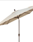 Treasure Garden 8x10' Auto Tilt Rectangle Market Umbrella