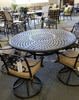 Bella Swivel Rocker Dining Chair