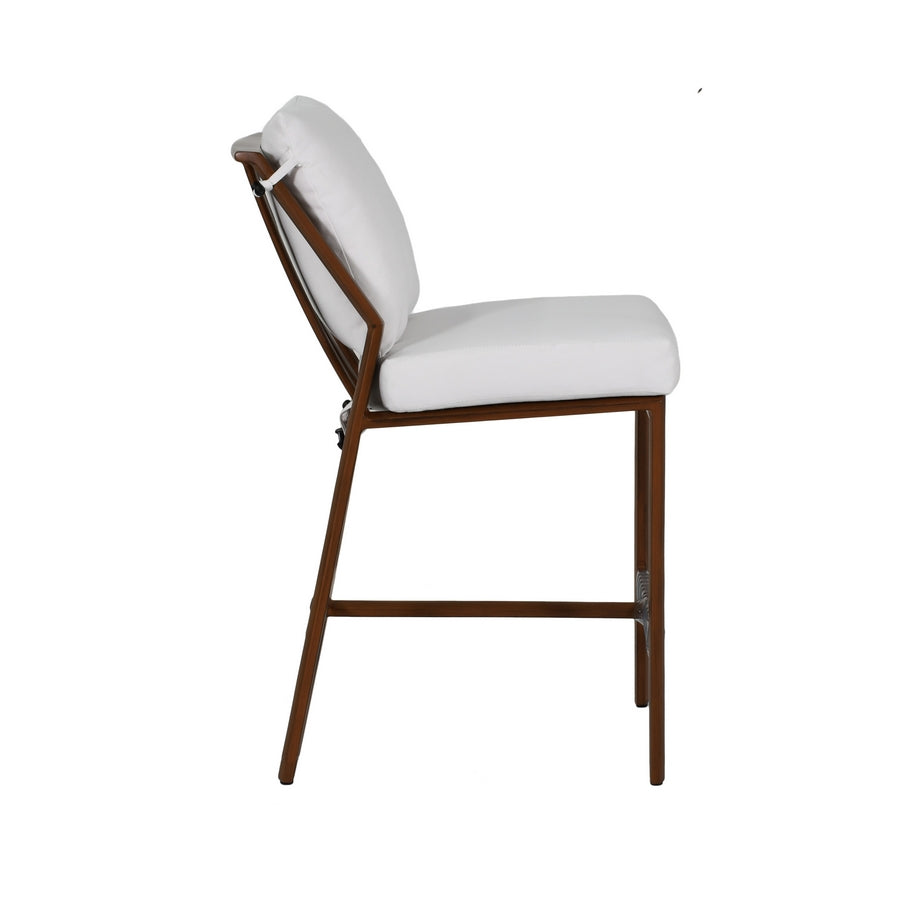 Berkeley Cushioned Armless Counter Stool