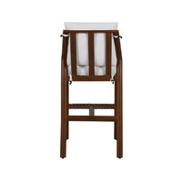 Berkeley Cushioned Armless Bar Stool