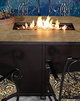 Elba Rectangle Counter Height Fire Pit