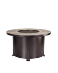 Santorini Round Chat Height Fire Pit