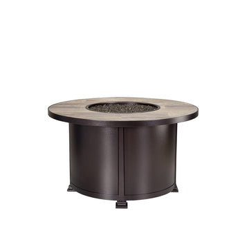 Santorini Round Chat Height Fire Pit