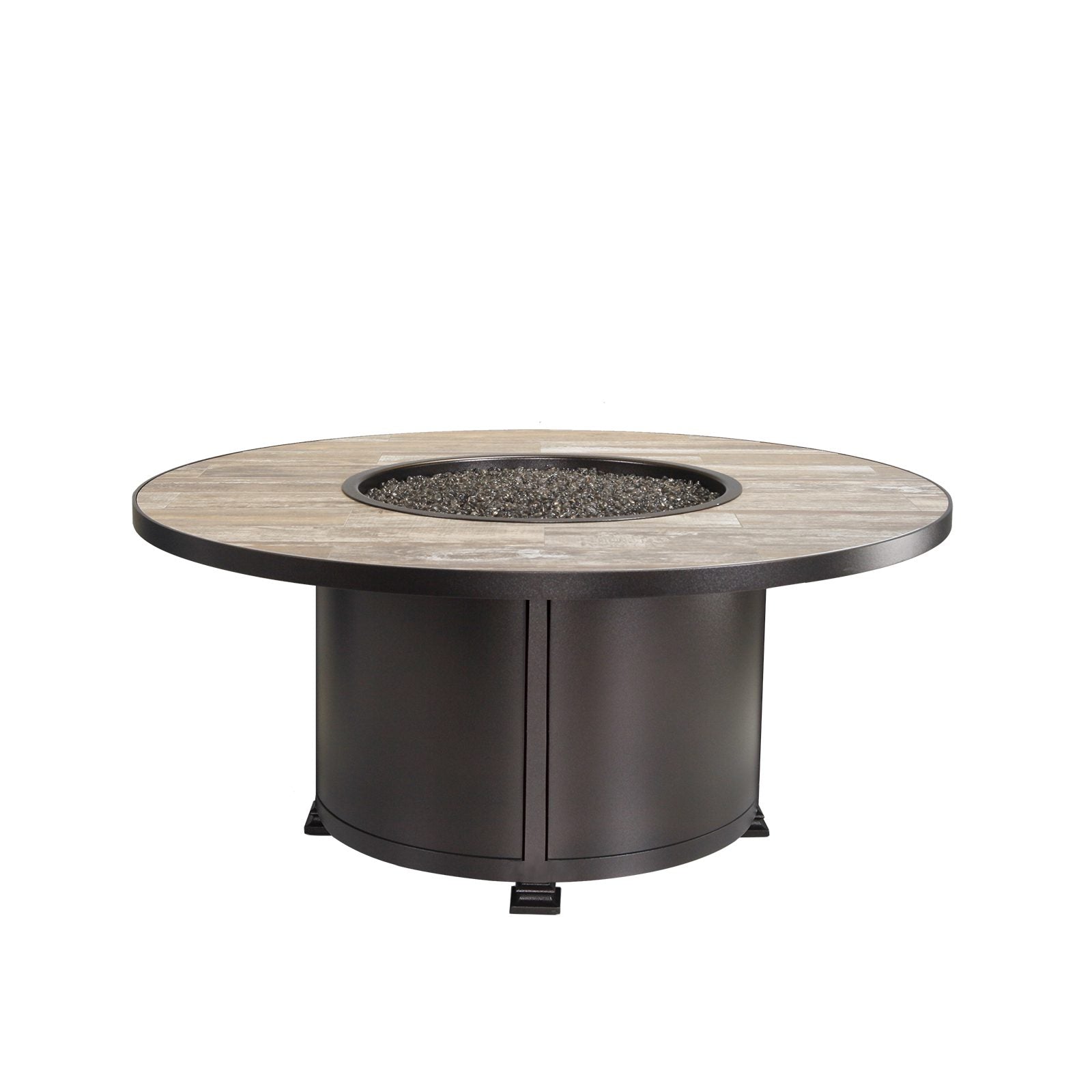 Santorini Round Chat Height Fire Pit