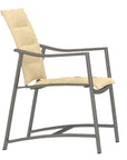 Avana Padded Sling Dining Arm Chair