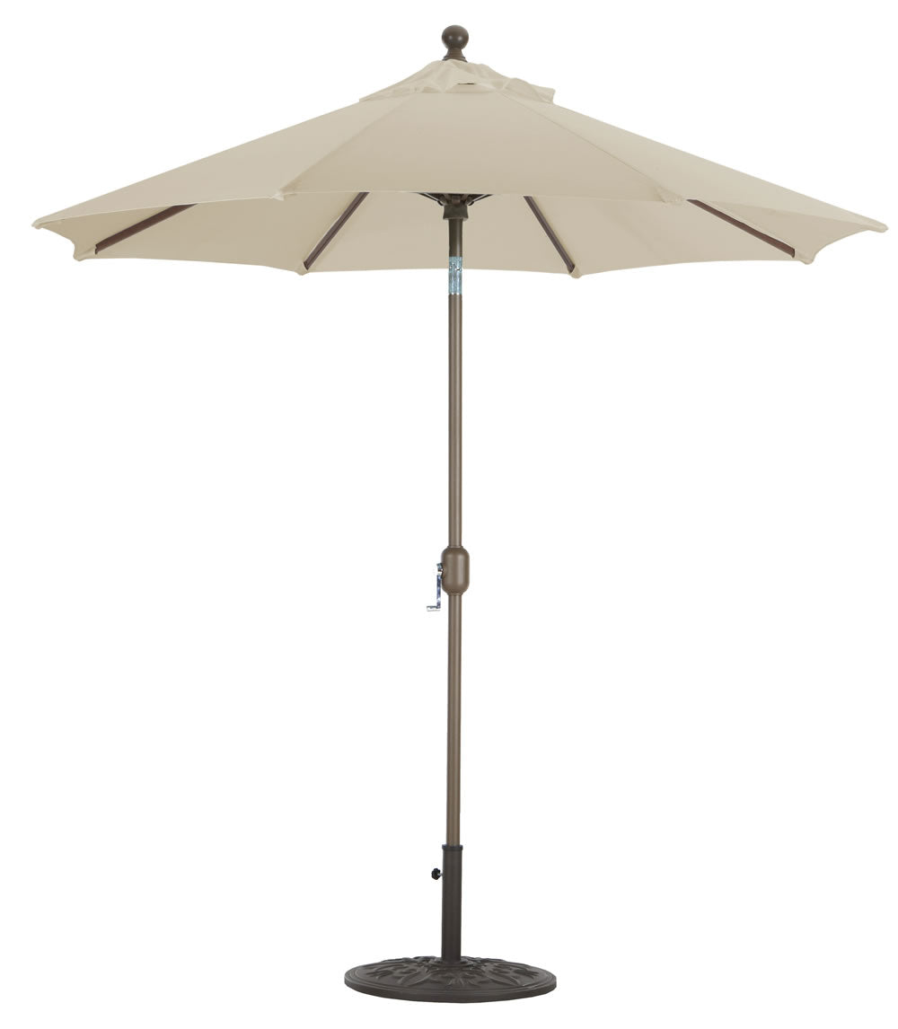 9&#39; Deluxe Auto Tilt Umbrella