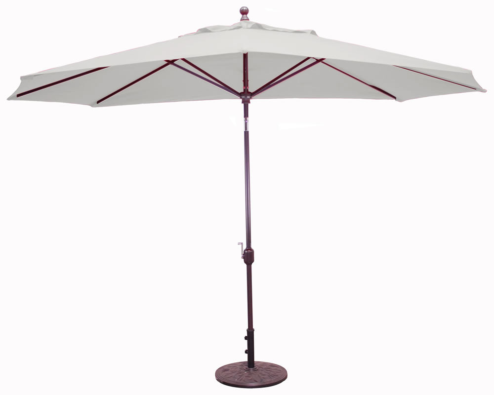 8x11&#39; Oval Deluxe Auto Tilt Umbrella