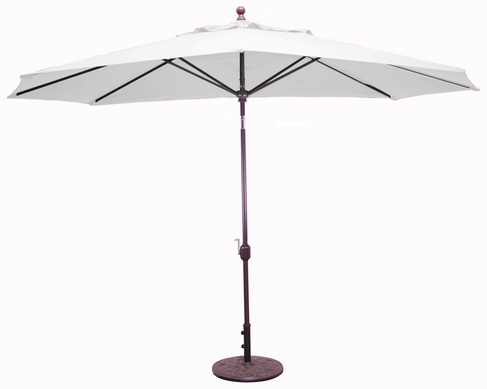 8x11&#39; Oval Deluxe Auto Tilt Umbrella