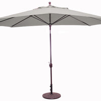 8x11' Oval Deluxe Auto Tilt Umbrella