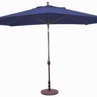 8x11' Oval Deluxe Auto Tilt Umbrella