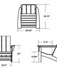 Modern Adirondack Chair