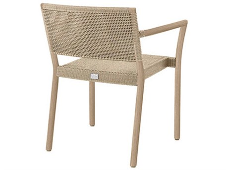 Ebel Orleans Aluminum Stackable Outdoor Dining Arm Chair