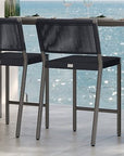 Ebel Orleans Aluminum Stackable Counter Height Armless Stool