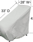 PFC116 - Counter Height Chair Cover