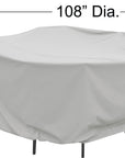 PFC590 - 60" Rd/Sq Table & Chairs Cover