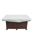 PFC835 - Large Rectangle Fire Pit, Ottoman & Occasional Table Cover