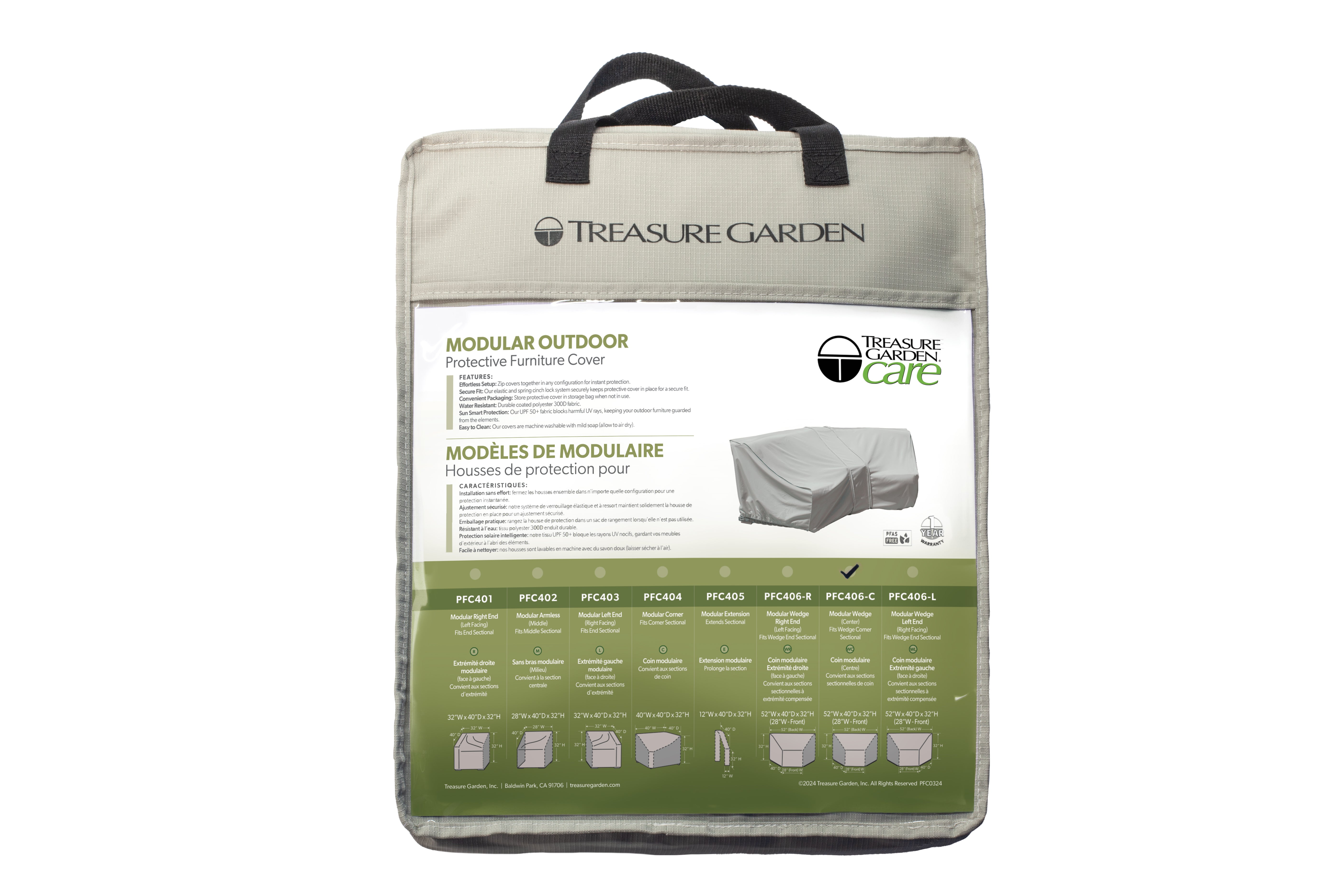 Treasure Garden Modular Wedge Center Cover
