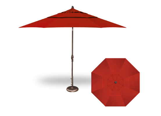 11' Auto Tilt Umbrella